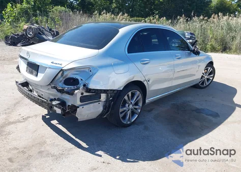 2015 Mercedes-Benz C 300 4Matic from USA, damaged, VIN 55SWF4KB4FU094763